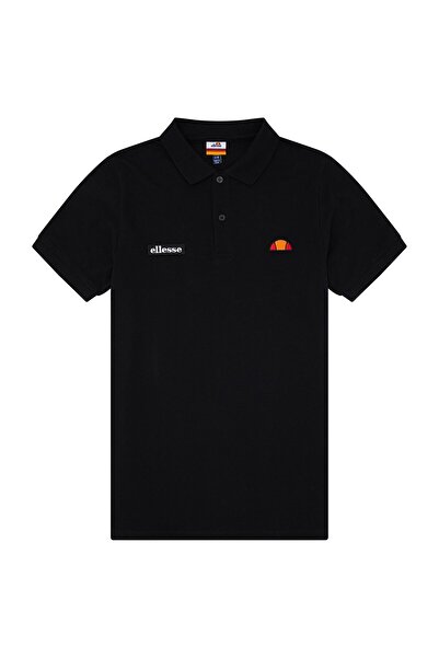 Ellesse Herren Polo-Shirt MONTURA - Pique, Kurzarm, Flachstrick-Kragen, Logo