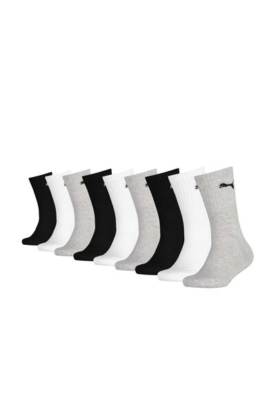 Puma Kinder Socken, 9er Pack - Sport Crew Sock,Tennissocken, ECOM
