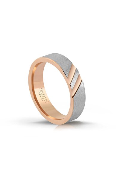 Lovering خاتم رجالي من الفولاذ LVR424E