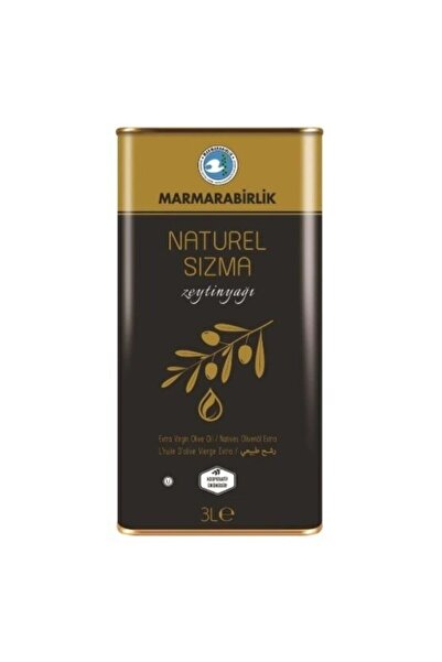 MarmaraBirlik Naturel Sızma Zeytinyağı 3 Lt