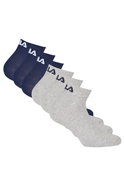 FILA Unisex Quarter Socken, 6er Pack – Kurzsocken, Training, Sport, Logo (2x ...