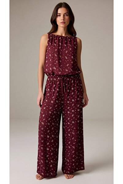 ZACHARIUZ Casual παντελόνι με ελαστική μέση με κορδόνια