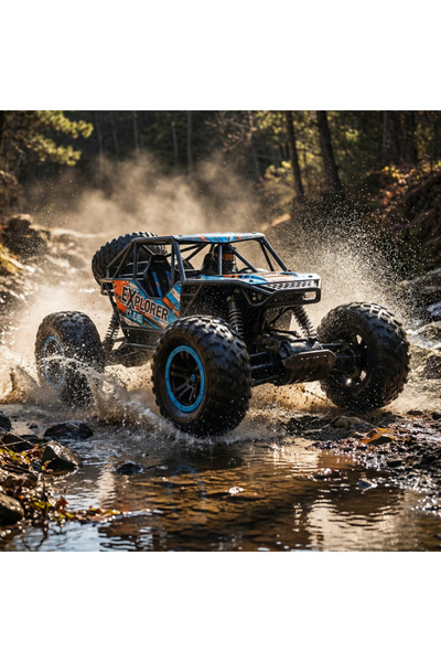 DrKala Digital Kala Masina Off-Road cu Telecomanda RC , Digital Kala , Controler 2.4 GHz ,Cablu Inclus, 1:2