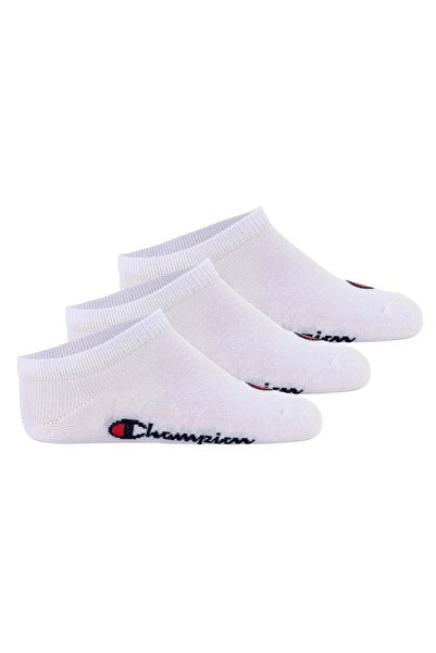 Champion Kinder Socken, 3er Pack - Sneaker Socken, Logo, einfarbig