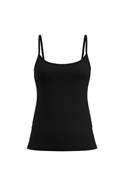 Calida Damen Spaghettitop - Essential Cotton, Unterhemd, Top, Jersey, einfarbig