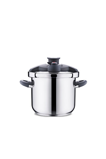 KORKMAZ Bella Füme 7 Litre Düdüklü Tencere A174-03