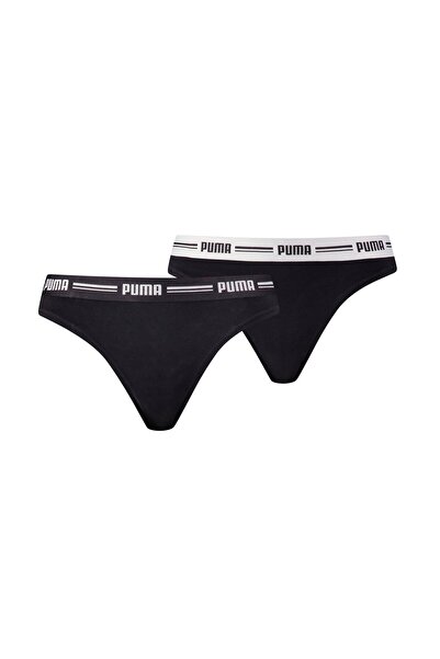 Puma Damen String – ikonischer, weicher Baumwoll-Modal-Stretch, 2er-Pack