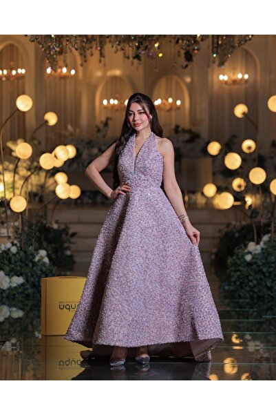 Meou purple evening dress