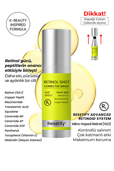 RESETIFY Retinol Shot Corrector Serum 30 ML