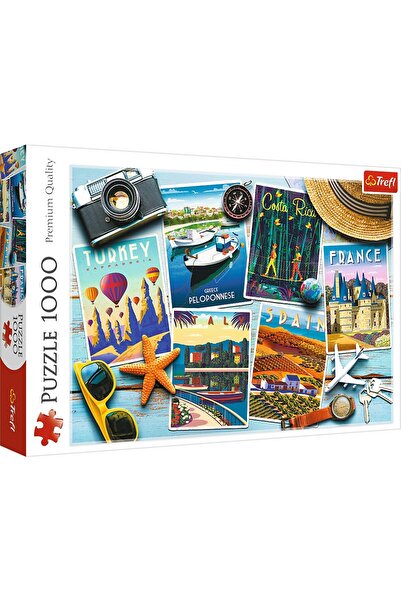 Trefl PUZZLE 1000 CĂRȚI POȘTALE