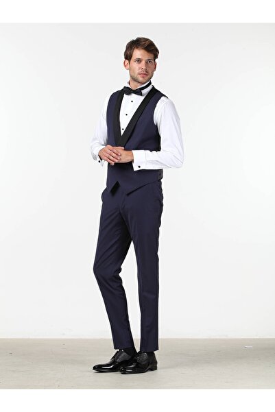 Kip Saks Fitted Fit Shawl Collar Classical Waistcoat
