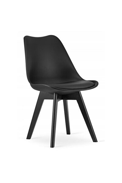 Mercaton Scaun bucatarie/living, Mercaton, Mark, PP, lemn, negru, 4955.582.5 cm