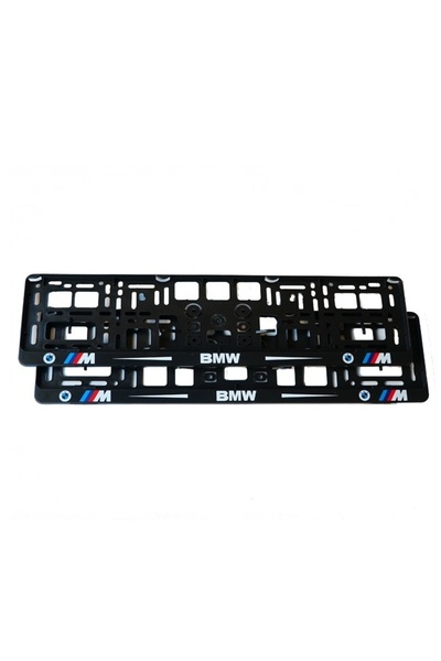OEM Set de 2 suporturi pentru plăcuțe de înmatriculare M, BMW