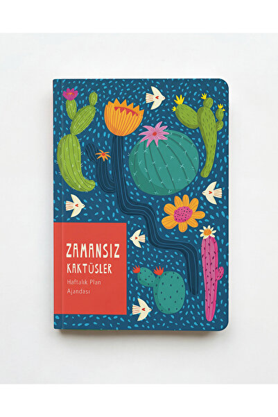 Meli Melek Melimelek Cactus Green Timeless Agenda (with Stickers)