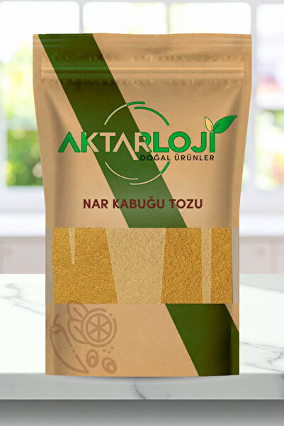 aktarloji 500 Gr Nar Kabuğu Tozu / Yeni Öğütülmüş - Katkısız & Doğal