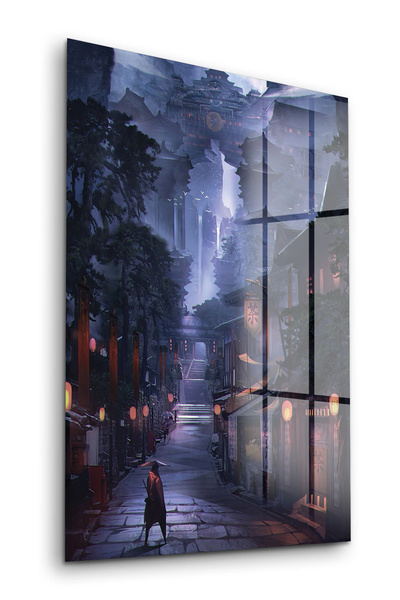 Decovetro Stakleni sto Ulica Samuraja