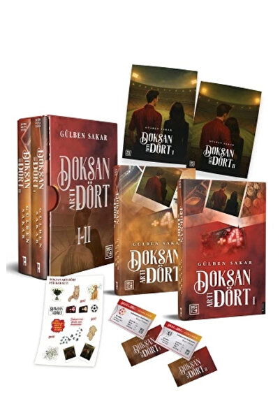 Athica Doksan Artı Dört 1-2 Kutulu Set (Ciltli)