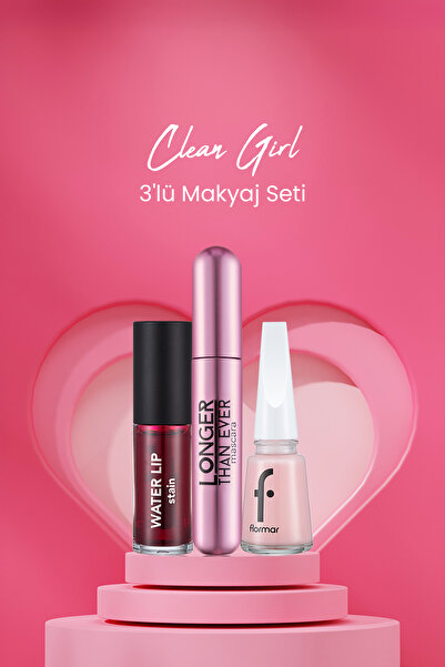 Flormar Clean Girl 3’lü Makyaj Seti