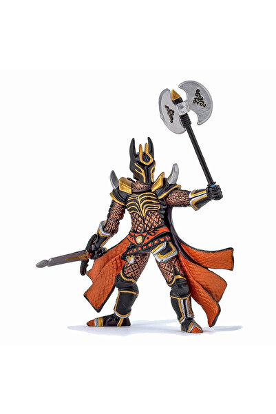 Papo FIGURINA CAVALER CU TRIPLU TOPOR