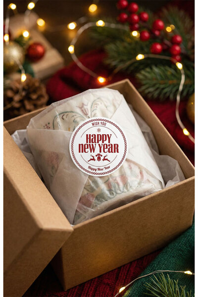 AkalBatu ملصق تسلسلي للعام الجديد مكون من 27 قطعة