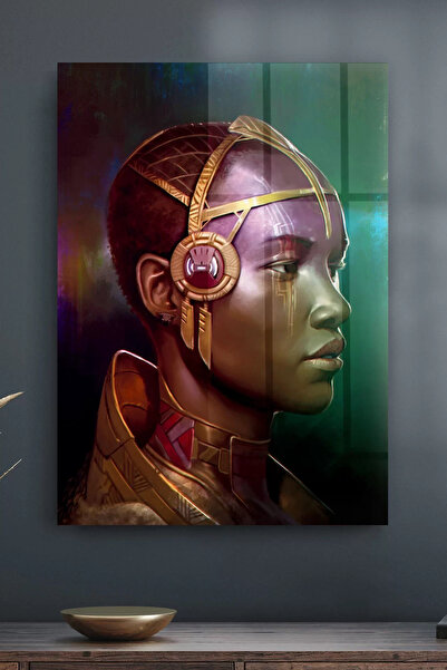 Decovetro Tablou din sticlă Cyberpunk Woman