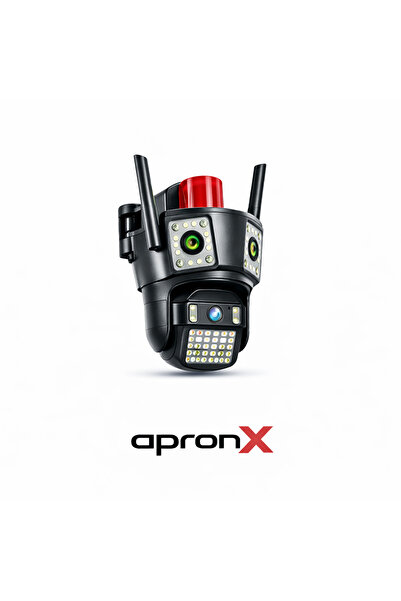 APRONX APX-WPG490 9Mp 3.6mm Üç Kamera 42 Led Wifi PTZ