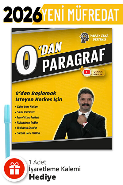 Tonguç Yayınları 0'dan Paragraf + Hediyeli