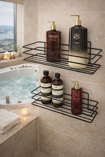 KARTEYA Yapışkanlı Mutfak Düzenleyici Mutfak Aksesuar Baharatlık Yağdanlık Ra...