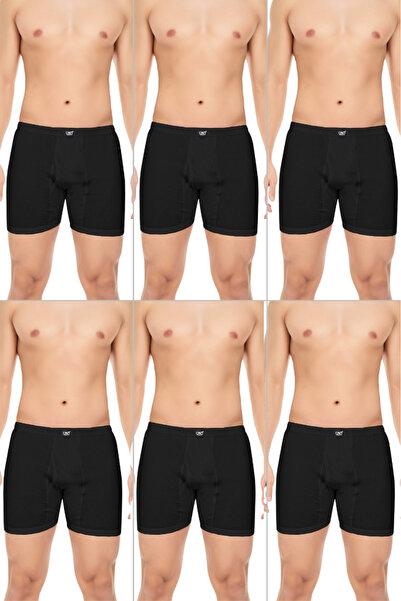 CNT Чоловічі довгі м'які вушанки з гребінчастої тканини 6 шт.