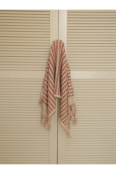 NEEDLE Polka Dot Gül Kurusu Yüz Havlusu (45x90)