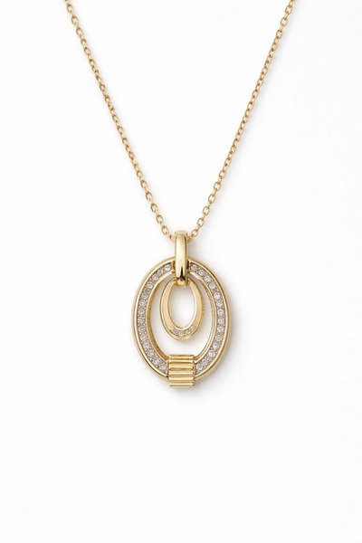 Leo'Stone رائعة محيطية كاملة الزركون حجر متداخل القطع الناقص تصميم لا تفقد ال...