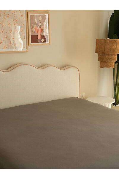 NEEDLE Γκρι Μονό Εφαρμοσμένο Σεντόνι