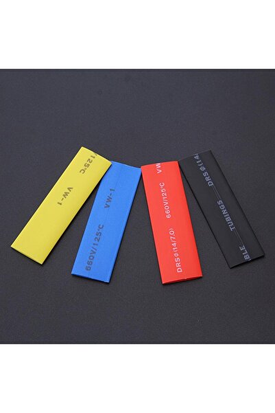 Profisher Poliolefin Shrink Yalıtımlı 2:1 Daralan Tüp Set 328 adet Isı Makaron Boru