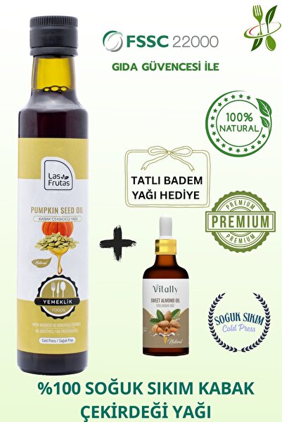 Las Frutas Yemeklik Kabak Çekirdeği Yağı 250 ml