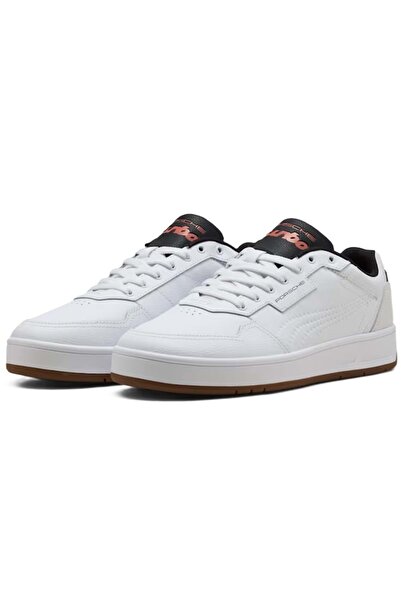 Puma Porsche Turbo Court Classic Lux 309094 Erkek Spor Sneaker Ayakkabı BEYAZ