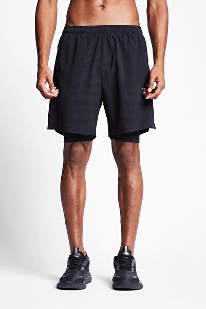 Lescon 24B-1007 Erkek Koşu Taytlı Şort