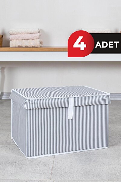 ALAS 4 штук - з кришкою Міні багатофункціональний кошик для білизни, зберіган...