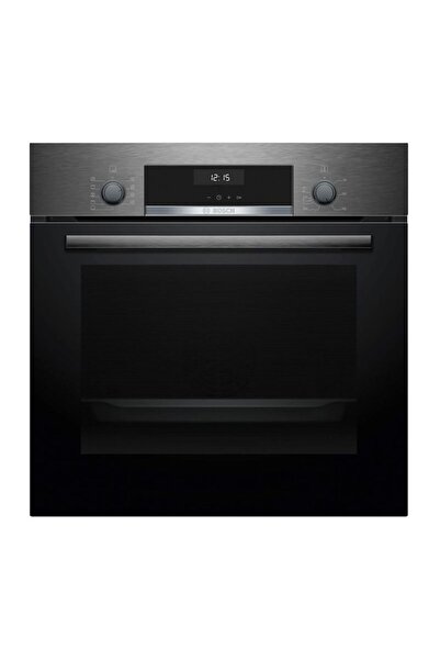 Bosch HBF537EG5T 66l Ankastre Fırın Metalik Siyah