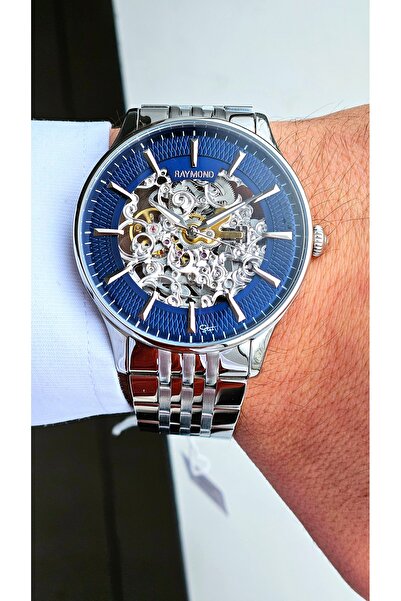 Raymond SKELETON LİMİTED EDİTİON ERKEK KOL SAATİ - İSKELET OTOMATİK - PASLANM...