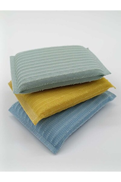 IKEA Pepprıg Ovalama Bezi Bulaşık Süngeri 3lü Paket