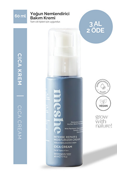 Meshe Yoğun Onarıcı ve Nemlendirici Bariyer Koruyucu Madecassoside Özlü Cica ...