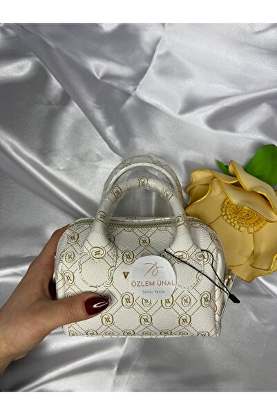 ÖZLEM ÜNAL Geantă mini de mână și de umăr pentru femei, cu curea reglabilă