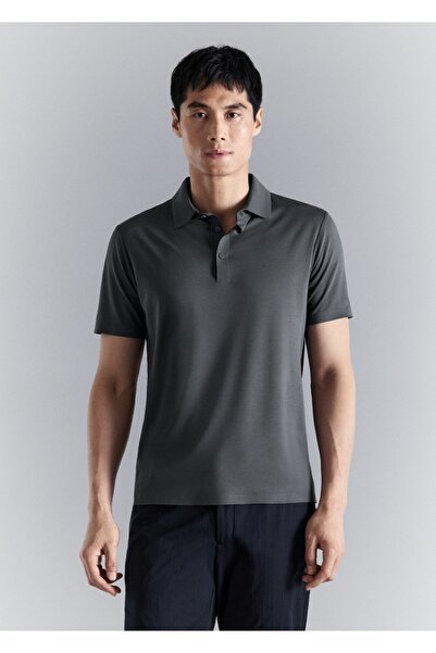MANGO Man Coolmax ® comfort stretch polo yaka tişört