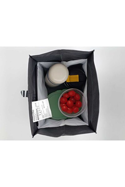 IKEA Yemek Taşıma Çantası Siyah