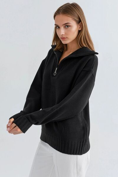 Hiccup MY FASHION Світшот з застібкою-блискавкою та великим коміром