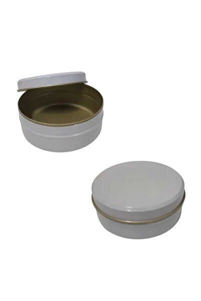 Poyrish Metal Mumluk Beyaz 1 Adet, Teneke Mumluklar Toptan Mumluk