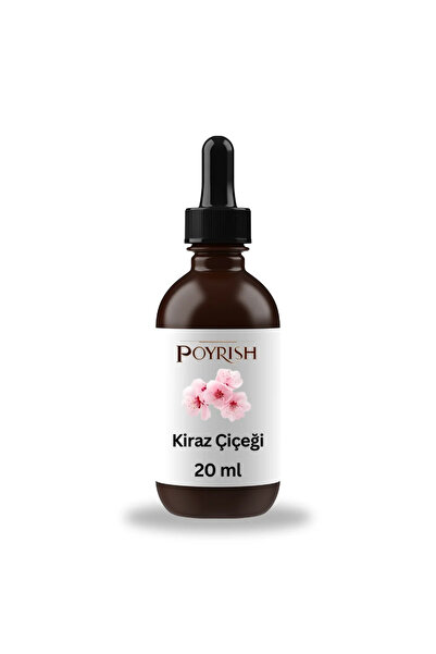 Poyrish Kiraz Çiçeği Mum Esansı 20 ml. Doğal Mum Kokuları Mum Yapım Malzemeleri