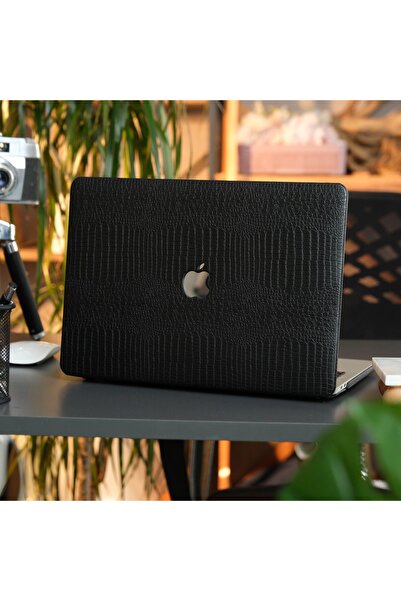 Mcstorey Macbook Pro 13 inç Kılıf M1 M2 Deri Kaplama Koruyucu 360 Koruma Sert...
