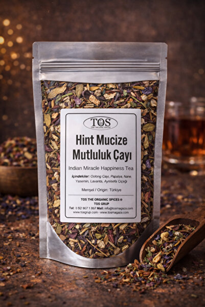 TOS The Organic Spices 1. شاي السعادة الهندي المعجزة عالي الجودة - 40 جرام