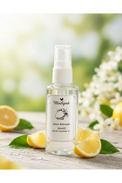 MİNİFİYONK Çanta Cep Boy Sprey Limon Kolonyası - 50ml.70